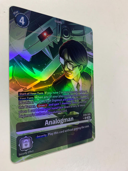 Analogman EX9-068 (Alternate Art) | FULL HOLO | Orica PROXY